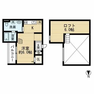 グランヴィア鴻池新田【1階】の間取り