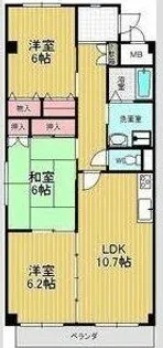 アードバンスS・T【2階】の間取り