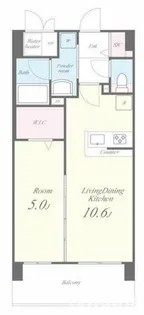 セリーゼ ウエスト【4階】の間取り
