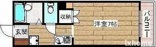 メゾンルミエール【4階】の間取り