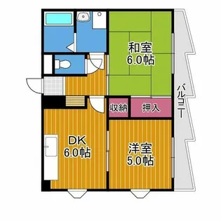 エムズ【2階】の間取り
