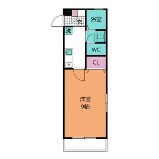 Palette-O4 (パレットオーフォー)【1階】の間取り