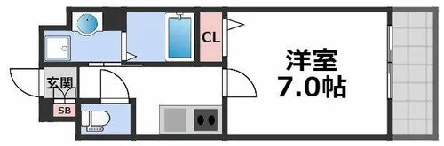 FELIZ GALAXY【5階】の間取り