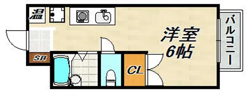 エステートピアⅡ【1階】の間取り