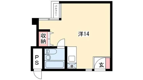御園パレス【816号室】の間取り