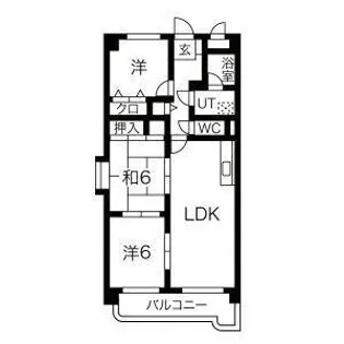 ソシア15【405号室】の間取り