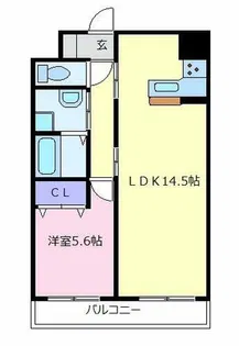 アモール【3階】の間取り