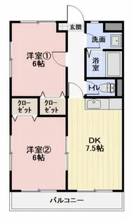 Century21【3階】の間取り