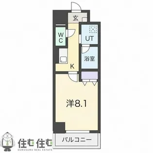 Gran Cenote【3階】の間取り