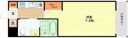 Wins Court Utajima【3階】の間取り