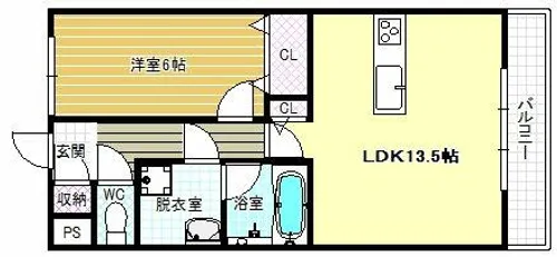 セレーナ【1階】の間取り