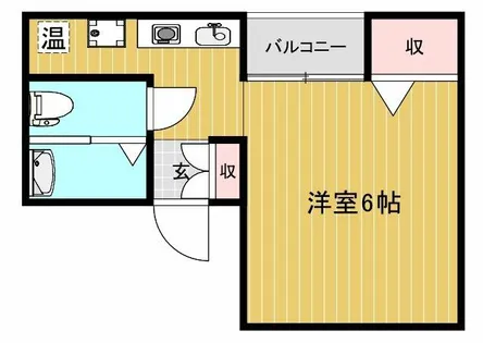 ルミエールシムラ【2階】の間取り
