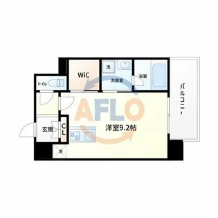 ヴィーナスコート福島【203号室】の間取り