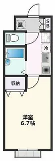 カーサリビヴェーレ【3階】の間取り