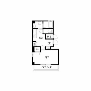 エクセルシオール千代田【3階】の間取り