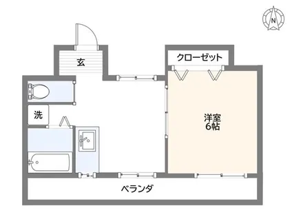 名信ビル【3階】の間取り