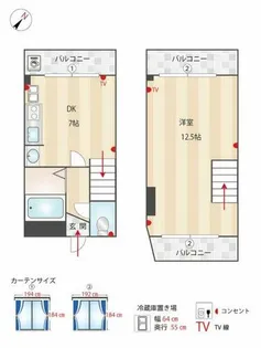グローリー平尾【1001号室】の間取り