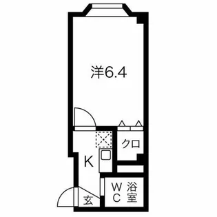 SQUARE FOUR【3階】の間取り