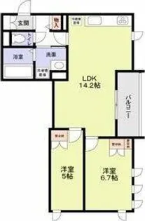 Forest Maison【3階】の間取り