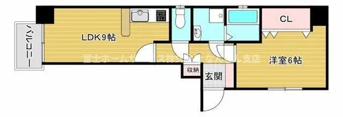 ニットーハイツ【8階】の間取り