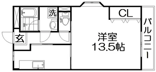 コーポフォレスト【3階】の間取り