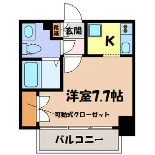 ライブコート丸の内【3階】の間取り