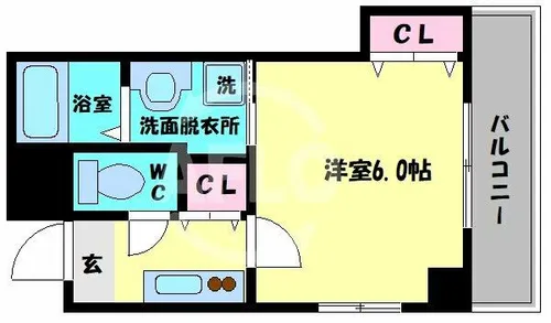 S・EファーストⅡ【8階】の間取り