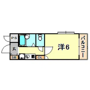 シャルマンフジ御影参番館【2階】の間取り