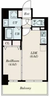 大阪府大阪市中央区内久宝寺町2丁目【マンション】の間取り