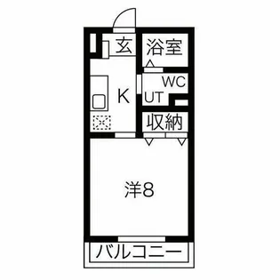 マイプレイス大同【2階】の間取り