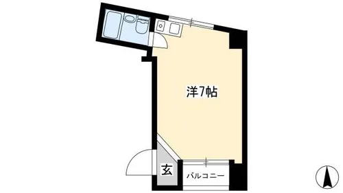池下小塚ビル【201号室】の間取り