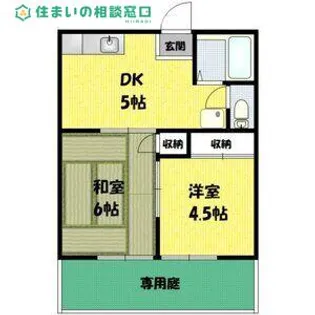 愛知県岡崎市上里2丁目【アパート】の間取り