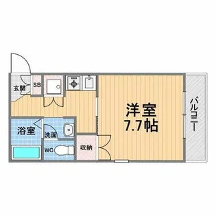 ベルファーム甲子園【2階】の間取り