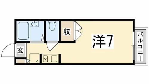 パステルSK【2階】の間取り