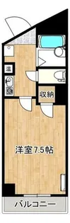 イーストアベニュー【3F号室】の間取り
