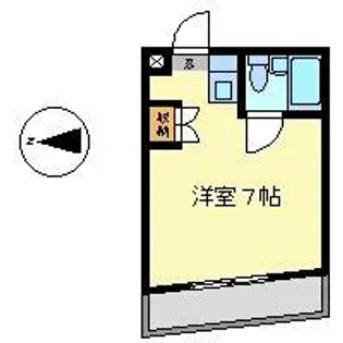ハウザー金山【5階】の間取り