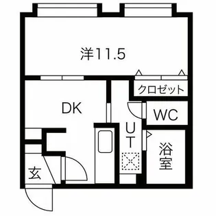 Mtria西麻生 (エムトリア西麻生)【4階】の間取り