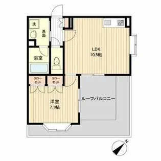 タウンライフ覚王山【0501号室】の間取り