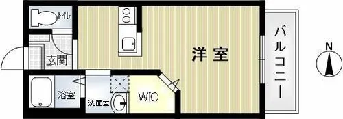 ラーチツリー住吉【2階】の間取り