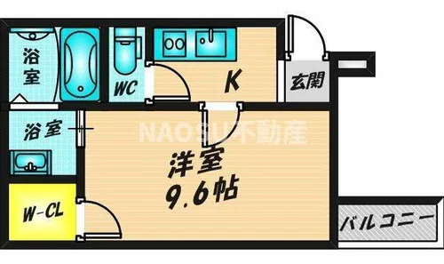 フジパレス河内花園Ⅴ番館【202号室】の間取り