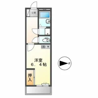 プチメゾン東小鷹野【2階】の間取り
