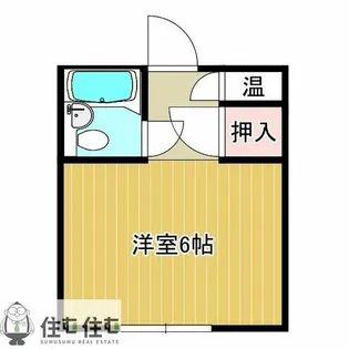 中根第2ビル【4階】の間取り