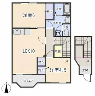ドリームC【2階】の間取り