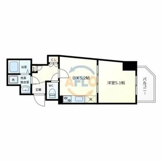 SOAR SHINIMAMIYA【4階】の間取り