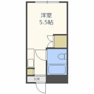 パシフィック新今宮【8階】の間取り