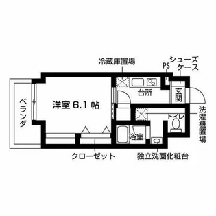 エスト日比野【807号室】の間取り