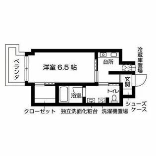 エスト日比野【3階】の間取り
