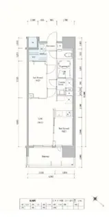 福岡県福岡市博多区祇園町【マンション】の間取り