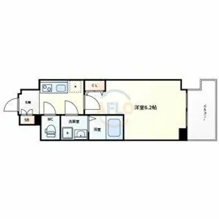 JMFレジデンス桜ノ宮【10階】の間取り