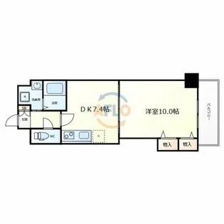 ユアーズ【3階】の間取り